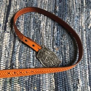 Belt with buckle